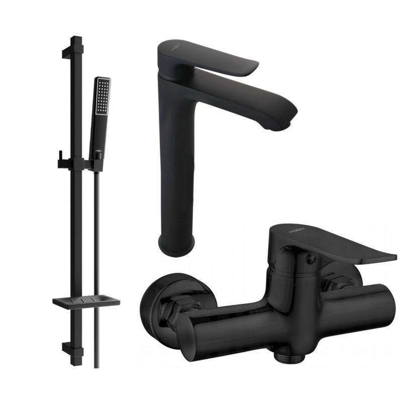 Zestaw prysznicowy Mexen Pecos czarny 72714DQ72-70 1 szt.