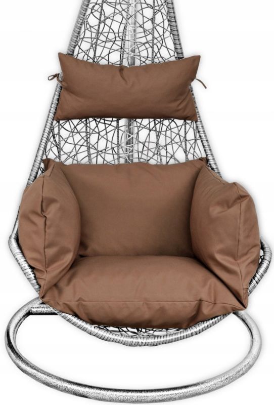 Poduszka na fotel wiszący AMPO brązowy 1 szt.