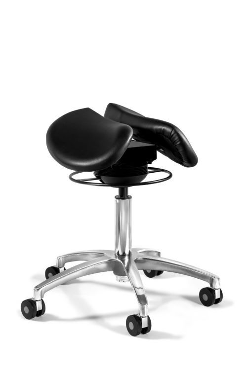 Taboret Unique MONTE czarny 1 szt