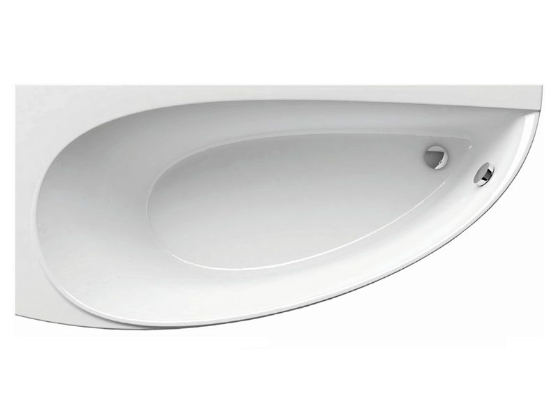 Akrylowa wanna asymetryczna Ravak Avocado 150x75 L snowwhite 1szt