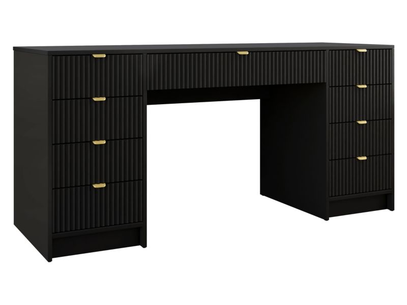 Biurko i toaletka MIRJAN 24 Tireno Bis czarny molet 1 szt.