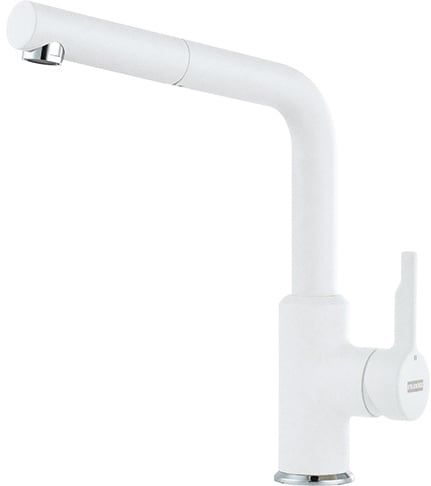 Bateria kuchenna Franke Urban z wyciąganą wylewką, biały polarny, 1 szt.