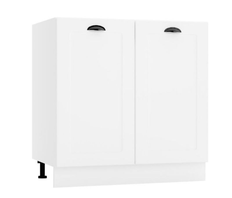 Szafka kuchenna stojąca 80 Stolkar ADELE D80 biała mat 1 szt
