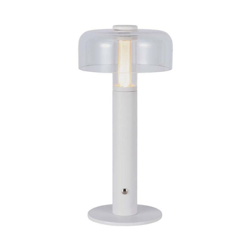Lampa biurkowa V-TAC 1049 biała LED 1W 3000K 100lm akumulator IP20 wym: 30 x 15 x 15 cm metal - 1 szt.