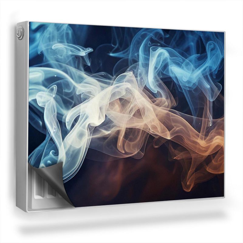 Dekoracyjna osłona mata na kaloryfer Wallfluent 80x60 cm Kolorowy dym 1 szt.