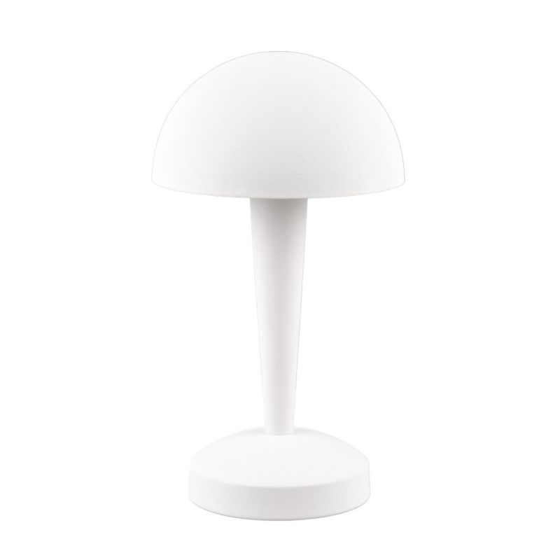 Lampa stołowa RL Canaria biała 1 x E14 x 5W IP20 wym: 26.5 x 15 x 15 cm metal - 1 szt.