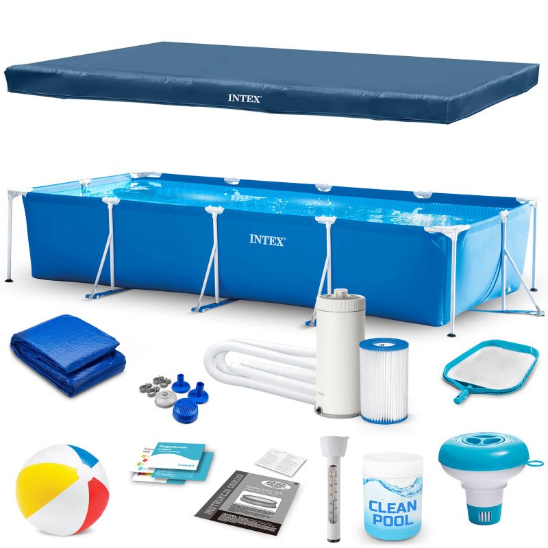 Basen ogrodowy Intex stelażowy 450x220x84cm 28273-15W1 1 szt.