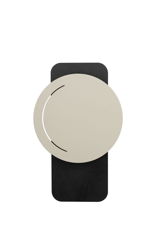 Kinkiet ścienny Sigma Lighting Lito czarno-szary styl minimalistyczny LED 7W 3000K 350lm IP20 wym: 32 x 20 x 5,5 cm - 1 szt.