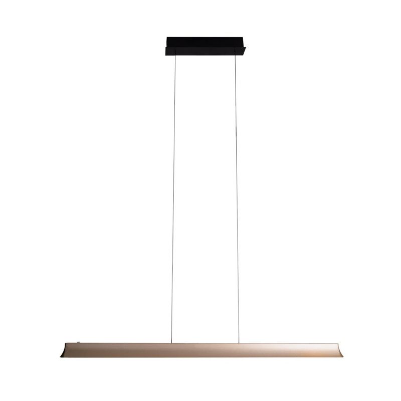 Lampa wisząca Maxlight Jo-Jo czarno-złota wym: 195 x 124 x 6 cm wbudowany LED 38W 1 szt.