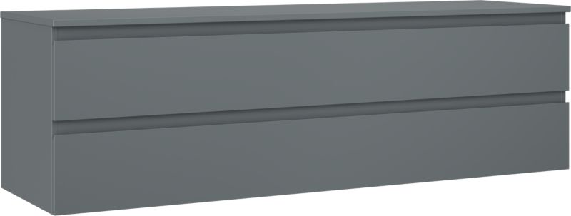 Szafka łazienkowa podumywalkowa Mexen Orio grafit 160 cm 2 szuflady 1 szt.