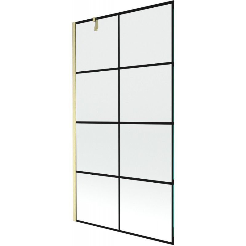 Parawan nawannowy Mexen Next czarny wzór 100 x 150 cm 1 szt.