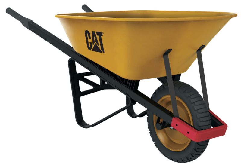 Taczka Caterpillar J-Series 6' Steel 250kg Pneumatic Tire 1szt.