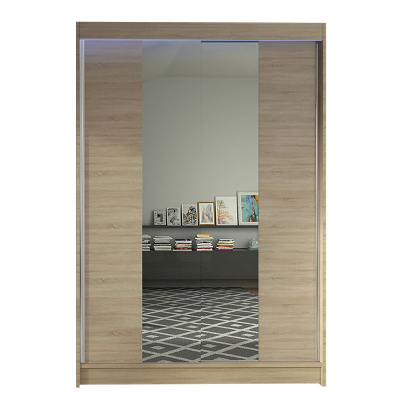 Szafa MIRJAN 24 z drzwiami przesuwnymi Lino II z oświetleniem RGB dąb sonoma 1 szt.