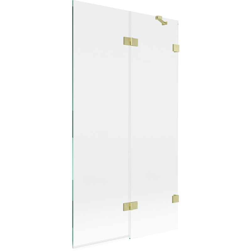 Parawan nawannowy Mexen Lunar złoty szczotkowany 100x150 cm 2-skrzydłowy 1 szt