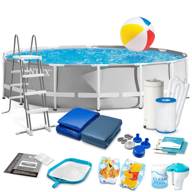 Basen ogrodowy Intex stelażowy 457x122cm 26726-17W1 1 szt.