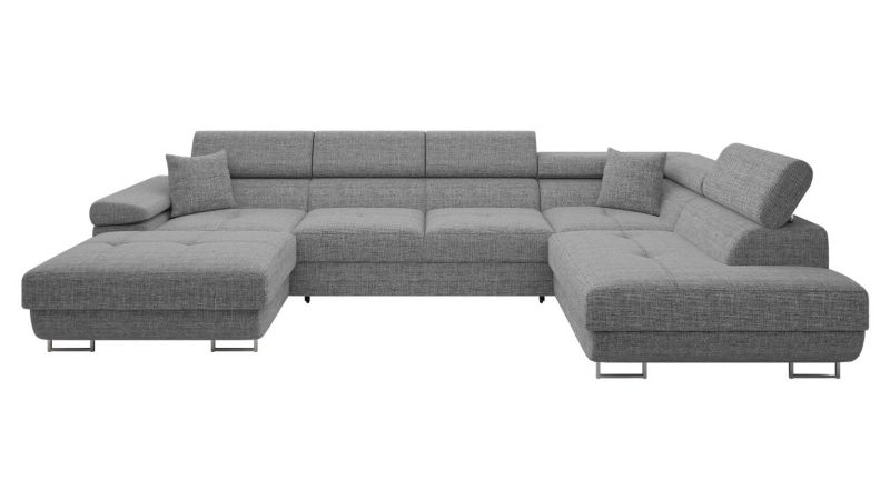 Narożnik z funkcją spania MIRJAN 24 Torezio Bis prawy szary 1 szt.