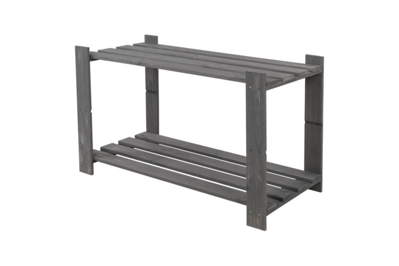 Regał drewniany MODO24 impregnacja szara sosnowy 50x80x38 cm eco 1 szt.