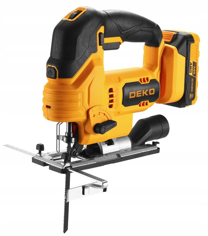 Wyrzynarka akumulatorowa DEKO oświetlenie LED laser 1 kpl.