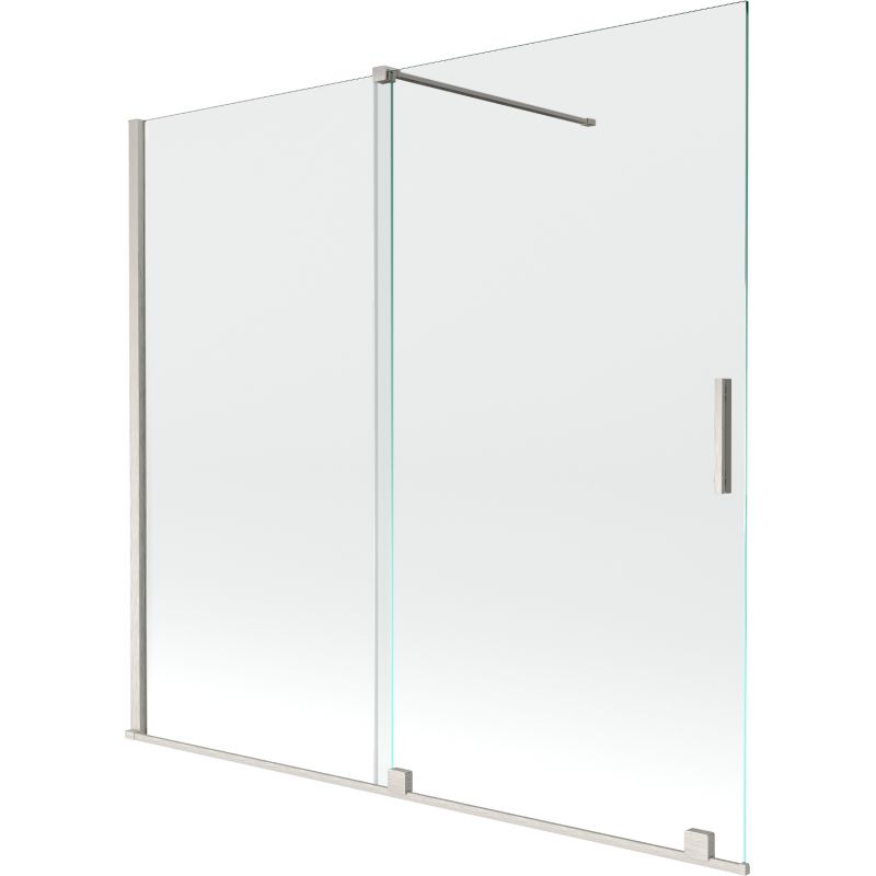 Parawan nawannowy przesuwany Mexen Velar transparent 170x150 cm 1 szt.