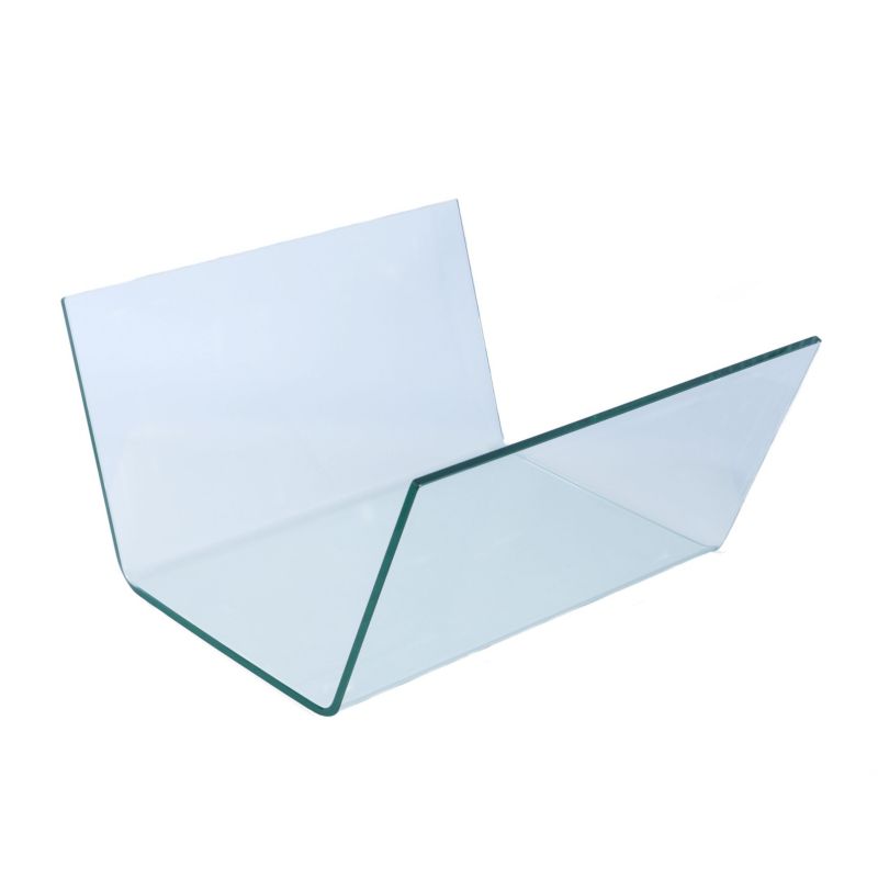 Stojak szklany FERRETTI na drewno nowoczesny 1 szt.