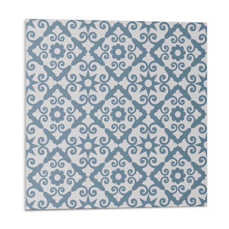 Kafelki samoprzylepne Wallfluent 30x30 cm Kwiatowa kompozycja z ornamentami 9 szt.