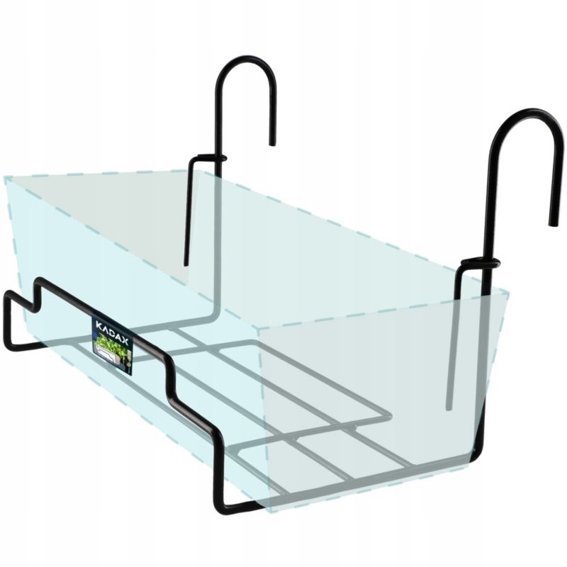 Wieszak Na Skrzynię Balkonową KADAX Uchwyt Doniczki 40cm 1szt.