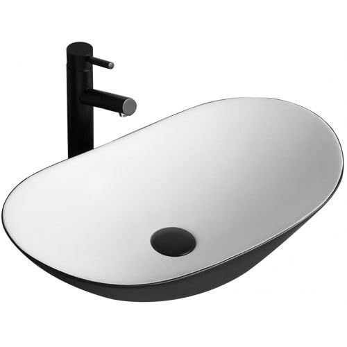 Umywalka nablatowa GTM Design Royal M3 Czarna 1 szt.