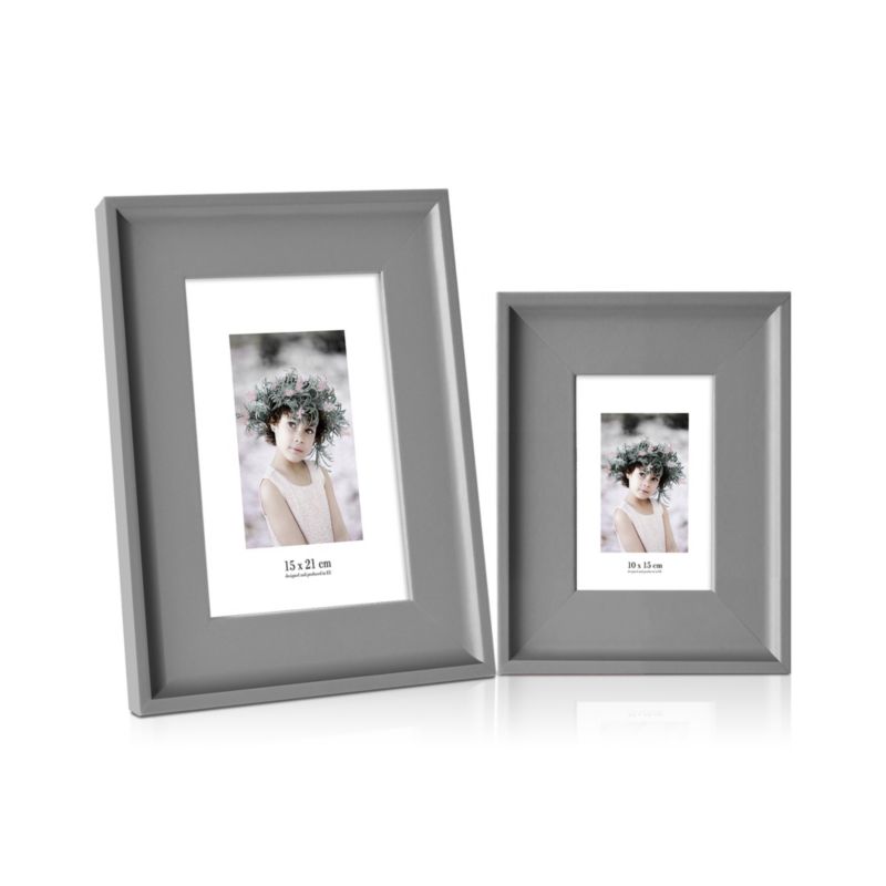 Ramka na zdjęcia Malaga 10 x 15 cm szary