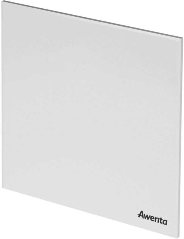 Panel ozdobny Awenta System+ biały połysk 15,9x15,9 cm montaż na korpusy 1 szt.