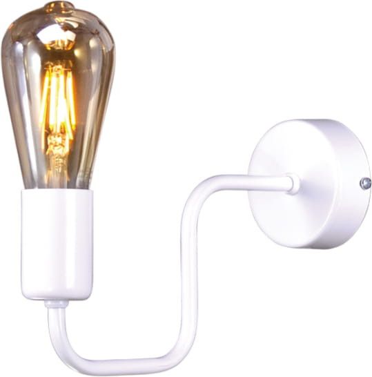 Kinkiet ścienny Kaja Peka biały 1 x E27 x 60W IP20 wym: 18 x 8 x 26 cm - 1 szt.