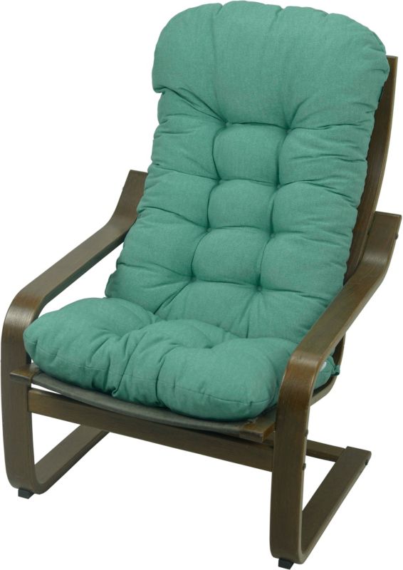 Poduszka na fotel drewniany Ikea Poang AMPO miętowy melanż 1 szt.