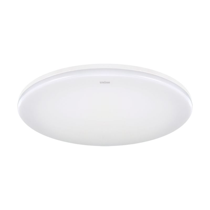 Okrągła lampa zewnętrzna LED (plafoniera) STRUHM PUZEL LED C 12/18/24W WHITE CCT biała regulowana moc i barwa światła - 1 szt.