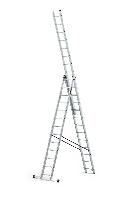 Drabina aluminiowa wielofunkcyjna DRABEST 3x13 stopni profesjonalna 1 szt.