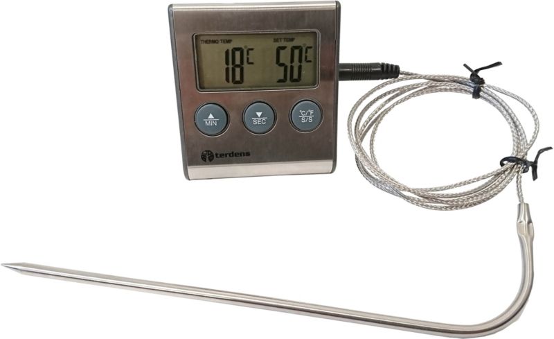 Termometr elektroniczny do piekarnika i grilla Terdens