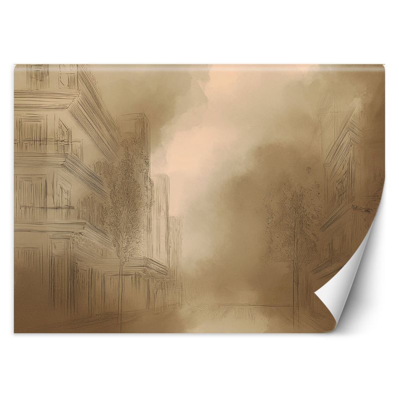 Fototapeta Feeby Stary krajobraz miasta 350x245 1 szt