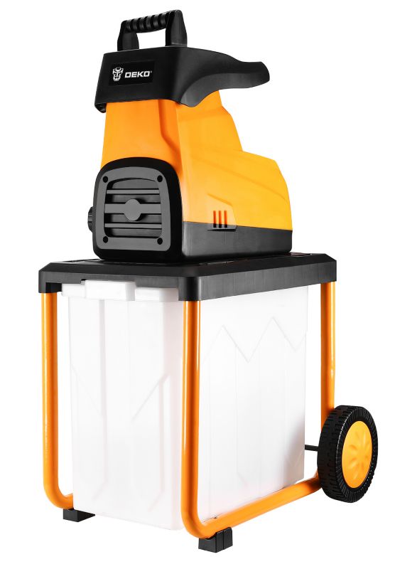 Rozdrabniacz do gałęzi DEKO elektryczny duży zbiornik 60L 2800W 1 szt.