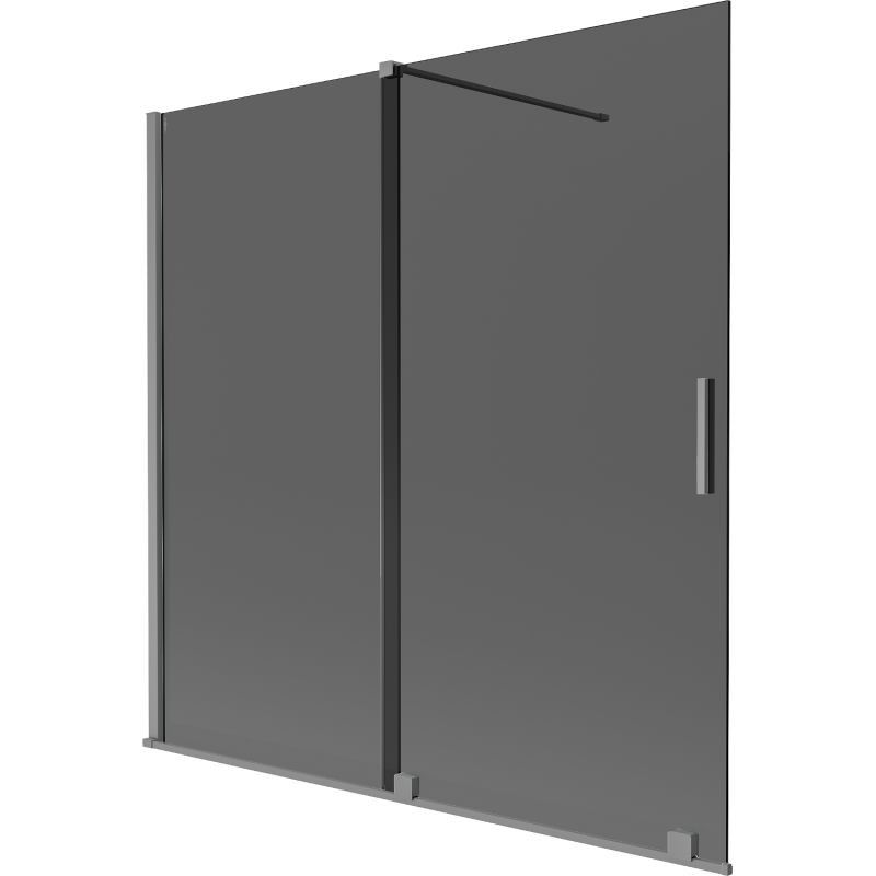 Parawan nawannowy Mexen Velar grafit 160x150 cm 1 szt.