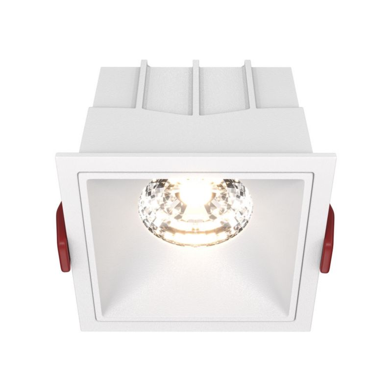 Plafon sufitowy Maytoni Alfa Led biały LED 15W 3000K 1150lm wbudowany IP20 wym: 6,3 x 8,5 x 8,5 cm aluminium - 1 szt.