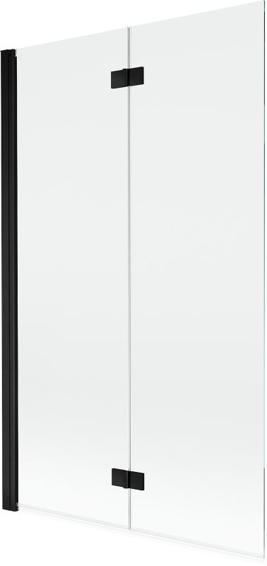 Parawan nawannowy Mexen Mist czarny 110 x 150 cm 2-skrzydłowy - 8A9-110-002-70-00-L 1 szt.
