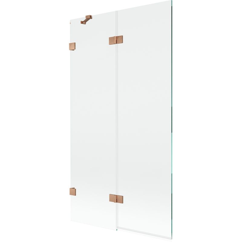 Parawan nawannowy Mexen Lunar miedź szczotkowana 100 x 150 cm 2-skrzydłowy 1 szt