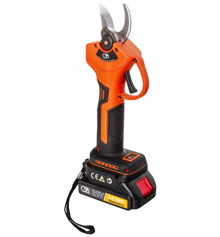 Sekator akumulatorowy MAR-POL kowadełkowy nożyce ogrodowe elektryczne 2 x AKU CATA C83006 1szt.