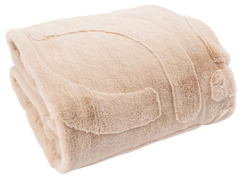 Narzuta na łóżko Multidecor Rabbit Jaquard 120 x 160 cm beżowa 1 szt.