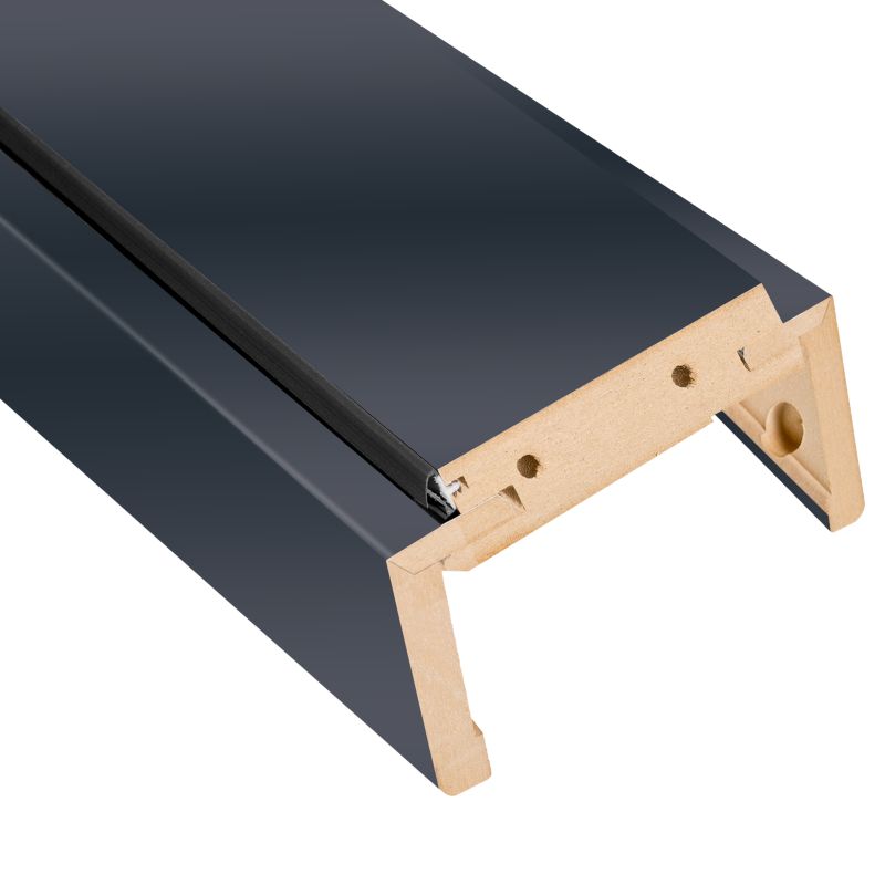 Belka ościeżnicy regulowana Fortia 155-175 mm 8 cm 90 stopni 70 do drzwi bezprzylgowych granatowa