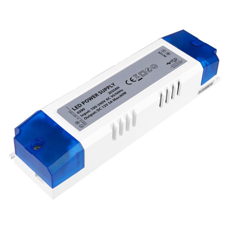 Zasilacz LED meblowy MasterLED 12V 60W 5A IP20 166x44x28 mm 1 szt.