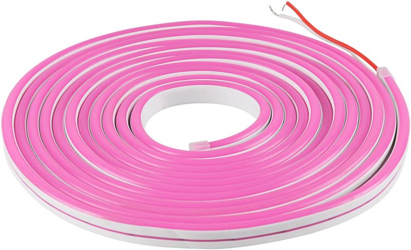 Pasek LED Polux Neon 24 V IP65 5 m różowy