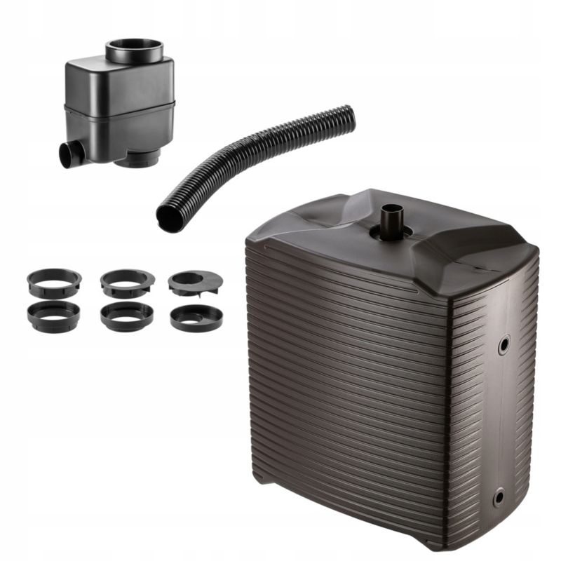 Zbiornik Na Deszczówkę KADAX Wodę Beczka modułowy 125L Kranik Zestaw 1 szt.