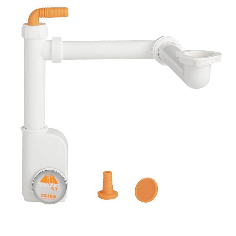 Syfon zlewozmywakowy Lira z wyjściem do pralki lub zmywarki 1szt