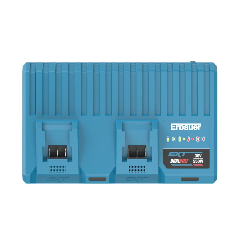 Ładowarka Erbauer podwójna szybka