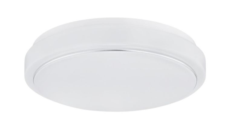 Plafon Alfa Cercle biały LED 10W wym: 11 x 35 x 35 cm tworzywo sztuczne - 1 szt.