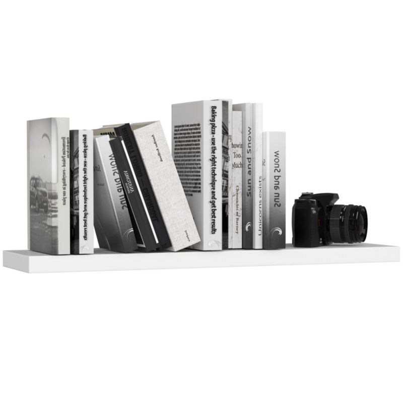 Półka Akord PS4 Biała 80 cm kolor Biały mat 80x20x3,2 cm 1 szt.